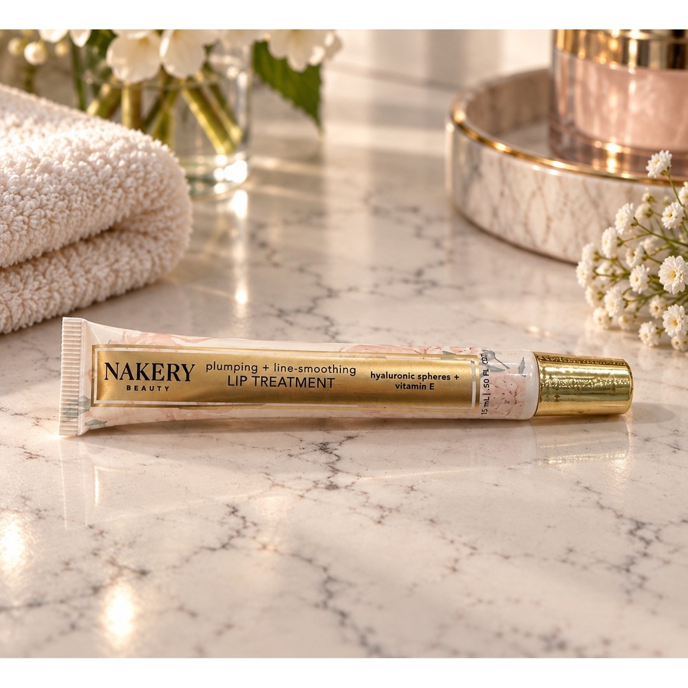Nakery Beauty Plumping Line-Smoothing Lip Treatment Hyaluronic Vitamin E 15ml